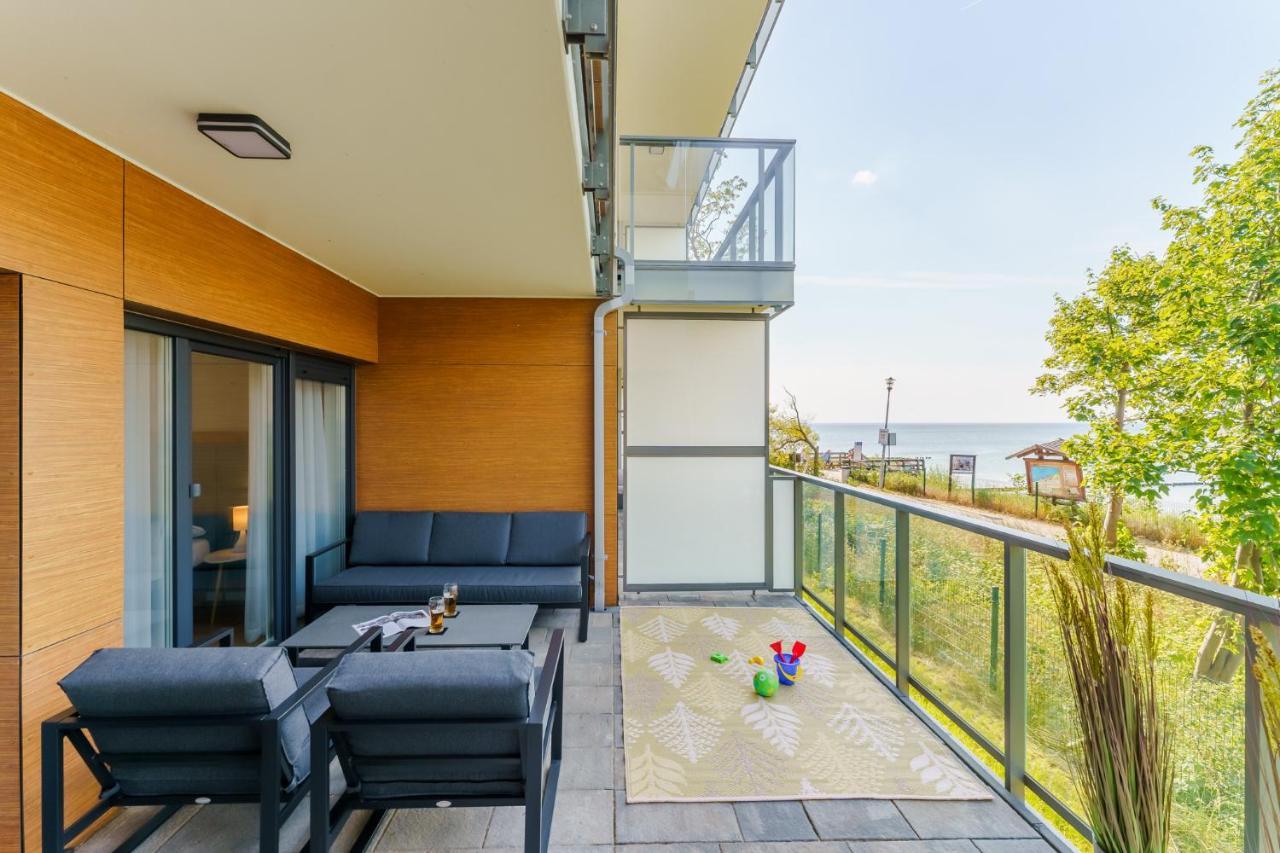 Ustronie Apartments Z Widokiem Na Morze 20 M Do Plazy ウストロニエ・モルスキエ エクステリア 写真