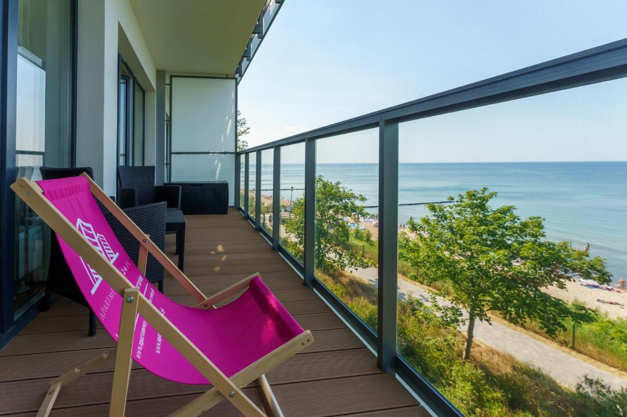 Ustronie Apartments Z Widokiem Na Morze 20 M Do Plazy ウストロニエ・モルスキエ エクステリア 写真