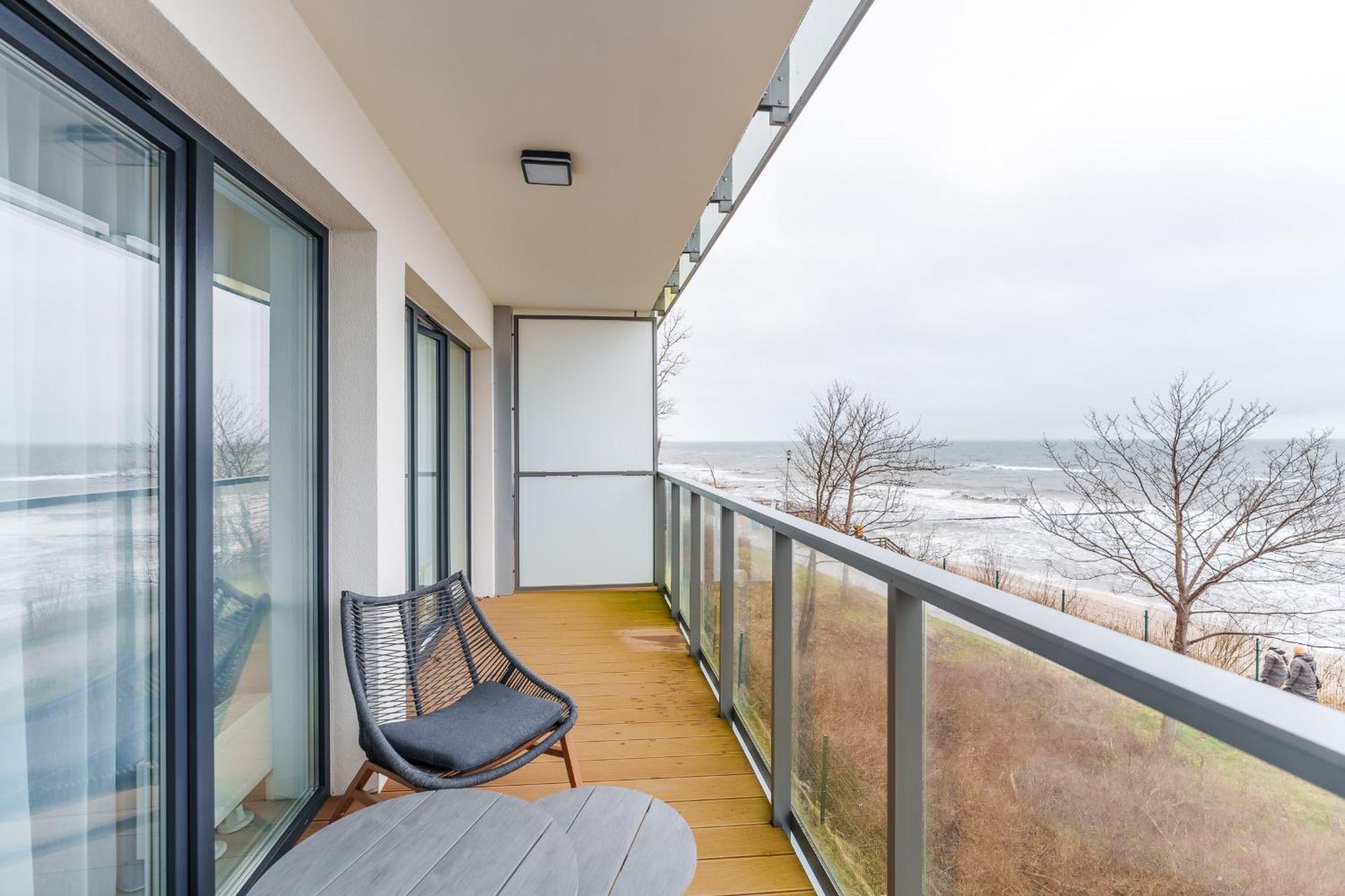 Ustronie Apartments Z Widokiem Na Morze 20 M Do Plazy ウストロニエ・モルスキエ エクステリア 写真